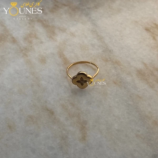 انگشتر طلا ونکلیف توپر